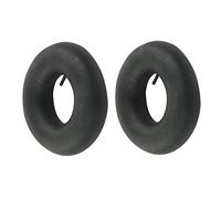 Akozon 145/70-6 Tire Inner Tube 2pcs with Straight Valve Stem Duty Rubber