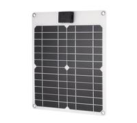 Akozon 15W*4 5V 12V Solar Panel Car Battery Portable Trickle Battery for Car Boat RV Phones Laptop Sports Camera Camping Traveling (2)