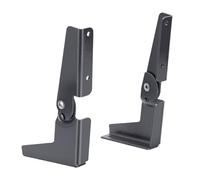 Akozon 1Pair Boat Folding Seat Hinge 120 Deg Backrest Support | 5mm Aluminum Alloy Pinch Proof Design,Powder Coated Finish, Multi Screw Installation,for Yacht Marine, Yacht Seating