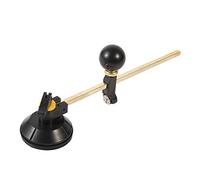 Akozon 1pc High Quality Adjustable Compasses Type Glass Circle Circular Cutter 40cm Max Round Dia for Glass Cutting Art Craft Projects Rubber Aluminum Blue