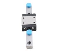 Akozon 1pc LML7B Miniature Linear Rail Guide 7mm Width Slide Block, Linear Motion Rail Miniature Slider LWL7B Metal Motion Slide Devices 7mm Width (70mm)