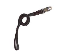 Akozon 1pc Soft Leather Dog Collar & Leash Set, Braided Pet Chain for Dogs Up to 110lbs, Stylish & Comfortable for Walking (2.5 * 120CM)