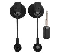 Akozon 2.4G Wireless Saxophone Microphone with 360° Rotation - Stable Violin, Flute, and Brass Mic for Performances