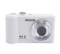 Akozon 2.8 Inch Digital Camera 64MP Photo 4K Video Recording Student Camera for Travel Graduation Photography (White)