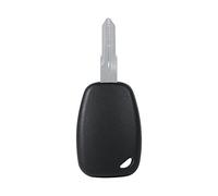 Akozon 2 Button Uncut Key Fob Shell Case with Vane/Wing for , Logan, , Duster - Replacement Key Cover