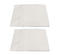 Akozon 2 Pack Motorcycle Exhaust Pipe Fiberglass Cotton 35x25cm Sound Absorbing Packing Cloth for Noise Reduction