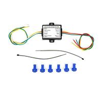 Akozon 2 way to 3 way Trailer Converter Electrical System Wire Harness Adapter