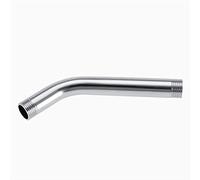 Akozon 20 Cm, G1/2 Thread, Stainless Steel Handheld Shower Arm Extension Pipe Chrome Plating Wall Mounted, Stainless Steel Shower Arm Extension, Chrome Plated, Universal Connection