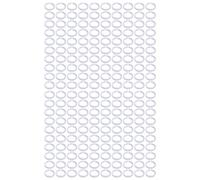 Akozon 200PCS Reusable PP Plastic Chicken Beak Clips for Roosters - Prevent Pecking, Improve Survival Rate, Easy to Apply Poultry Farming Supplies (Small White)