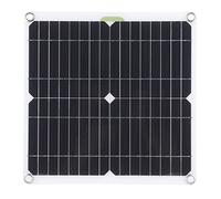 Akozon 200W Portable Solar Panel Kit 23% Efficiency Monocrystalline | Weatherproof design for car RV yacht, USB charging for phone MP3, high efficiency monocrystalline cells