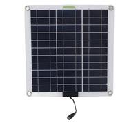 Akozon 200w Solar Battery Kit High Efficiency Monocrystalline with OBD Plug for Car Rv Boat Outdoor Camping Portable