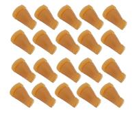 Akozon 20PCS Rubber Chicken Plucker Fingers High Temperature Wear Resistant Feather Removal Stick for Poultry Plucker S (Short 4cm)