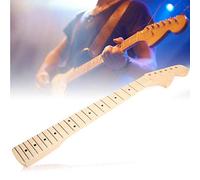 Akozon 22 Fret Maple Guitar Neck for ST Electric Guitar Replacement - Right Hand Maple Fingerboard with Adjustable Truss Rod