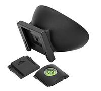 Akozon 22mm Rubber Viewfinder Eyecup with Cold Shoe Cover & Level for 5D2 5D 6D