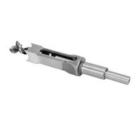 Akozon 22mm Square Hole Drill Bit High Strength Bearing Steel Woodworking Cutter for Precision Drilling