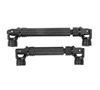 Akozon 2Pc Steel Multiple Spline Drive Shaft for for Defender RC Car, Eje de Transmisión de Estrías Múltiples Acero con Tornillos Compatibles con para