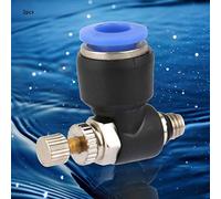 Akozon 2pcs Air Control Valve Regulator - Pneumatic Fitting for 6mm Pipes, Quick Connect Design, Reliable Performance for Airflow Management