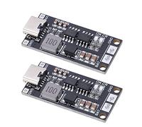 Akozon 2Pcs Wear Resistant 2S Battery Charger Module Type C to 8.4V Boost Lithium Battery Charging Board (4A)