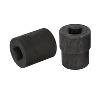 Akozon 2PCS Wheel Lock Nut Remover Set 19-26mm 1/2" Drive for Emergency | 2PCS Wheel Lock Nut Remover Set 19-26mm 1/2" Drive for Emergency Lug Nut Removal Compatible with Most Hand and Tools