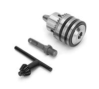 Akozon 3.0 16MM 1/2 20UNF Drill Chuck Adapter Kit Key Type Drill Chuck with Square Shank Adapter, Key
