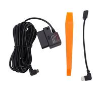 Akozon 3.5M Type-C Hard Wiring Power Harness, 12V-24V To Stable 5V Converter Cable, ACC Triggered Parked Recording Power Supply Accessory For Dashboard Cameras & Vehicle GPS Devices