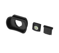 Akozon 3 Pcs Set Camera Viewfinder Eye Cup & Bubble Level for Fit for GFX100II, 100, XH1, XH2S, GFX50S, X T5, X T4, T2 Cameras
