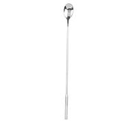 Akozon 30 cm Bar Spoon, 1 x Stainless Steel Long Hanlde Cocktail Spoon Stirrer Spoons Shaker with Smooth Handle