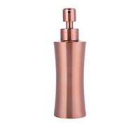 Akozon 304 Stainless Steel Rose Gold Shower Gel Bottle - Elegant Liquid for Bathroom & Kitchen - Stylish and Hand Pump (250ml)