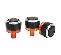 Akozon 3Pcs Air Conditioning knob Switch Control Button Car Air Conditioning Heat Control Switch Switch AC Knob Air Condition Heater Control Knob Knobs Switch Set for Peugeot 206/206+/207