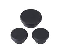 Akozon 3pcs Tailgate Rubber Plugs for JK 2007-2018 | Spare tire carrier hole covers, rubber material, Fits JK , Easy installation