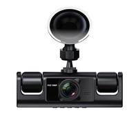 Akozon 4 Channel Dash Cam 360° with 4 IR Night Vision WDR Loop Recording for Cars Front Rear Left Right Parking Mode