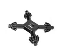 Akozon 4-in-1 Multifunction Steel Drill Chuck Key for Handheld Drilling Tools