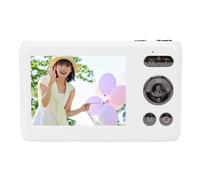 Akozon 4K 64MP Digital Camera Anti Shake Compact Small Camera with 16X Zoom 1200mAh Battery for Boys Girls