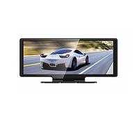 Akozon 4K DVR Dash Camera Front & Rear Driving Recorder with 10.26 Inch Touchscreen Auto FM WiFi G-Sensing