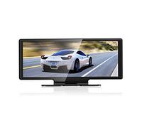 Akozon 4K DVR Dash Camera Front & Rear Recorder 10.26 Inch Touchscreen Auto HD Loop Recording G-Sensor