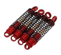 Akozon 4pcs Aluminum Alloy RC Set 43mm Threaded Dampers for Axial SCX24
