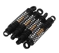 Akozon 4pcs Aluminum Alloy RC Set 43mm Threaded Dampers for Axial SCX24