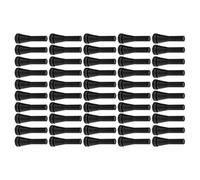 Akozon 50 Pcs Poultry Plucking Fingers Rubber Hair Removal Stick Plucker for Chicken, Duck, Goose - Efficient and Gentle Hair Removal (Black)