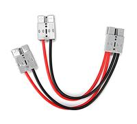 Akozon 50A 600V Battery Fast Disconnect Plug Wire Connector with 1ft Cable for Electric Vehicles Motors Medical Equipment