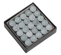 Akozon 50Pcs Pool Tips Leather Replacement 9mm Billiard Stick Tips for Training Professional Players High Elasticity Felt (13mm)