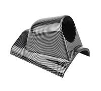 Akozon 52Mm 2 Inch Universal Single Hole Meter Gauge Pillar Mount Pod Holder Bracket for Auto Truck Boat Motorcycle Abs Plastic Gauge Holder with Easy Eye Viewing (Single Hole)