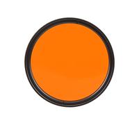 Akozon 52mm Lens Filter Optical Glass Camera Lens Filter High Definition for Digital Cameras Series (Orange)