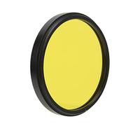 Akozon 52mm Lens Filter Optical Glass Camera Lens Filter High Definition for Digital Cameras Series (Yellow)
