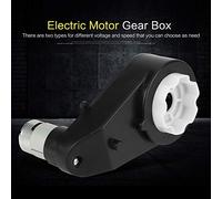 Akozon 550 12000 RPM, Remote & App Controlled Vehicle Parts 23000 Gear Box with 6V 12V Motor 1pc Low Noise WeAr Resistant Electric High Speed for DIY Generator 23000RPM Kids Car (#9)