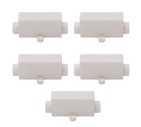 Akozon 5Pcs 100A 1000V High Power Wire Cable Connector 2.5-16mm² Electrical Wiring Junction Box Terminal Block, 5Pcs High Power Wire Cable Connector