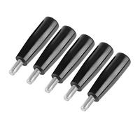 Akozon 5Pcs Revolving Bakelite Handle M8 X 63 for Thread Milling S - Essential Replacement Tool for Hining Needs