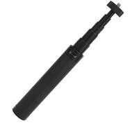 Akozon 6 Section Telescopic Extension Rod Aluminum Handheld Extender Stick Compatible 3 Axis Stabilizer Portable Retractable Phone Pole Lightweight Non Slip Grip Universal Mount