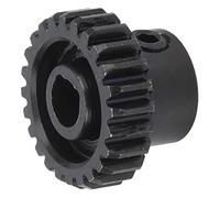 Akozon 6Mm D-Bore Pinion Gear,24 Tooth Cast Steel | Strong Strength,Compatible with Mod 0.8 Gears,Practical for Positive Drive