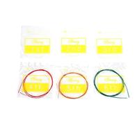 Akozon 6Pcs Metal Nylon Guitar Strings Set For Classic Acoustic E1 B2 G3 D4 A5 E6