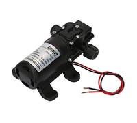 Akozon 70W High Pressure Diaphragm Pump 12V Dc 6L/Min Self Priming Electric Pump with Two Side Thread for Industrial/Home Use